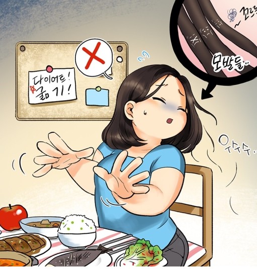 영양 불균형과 모발 성장 주기