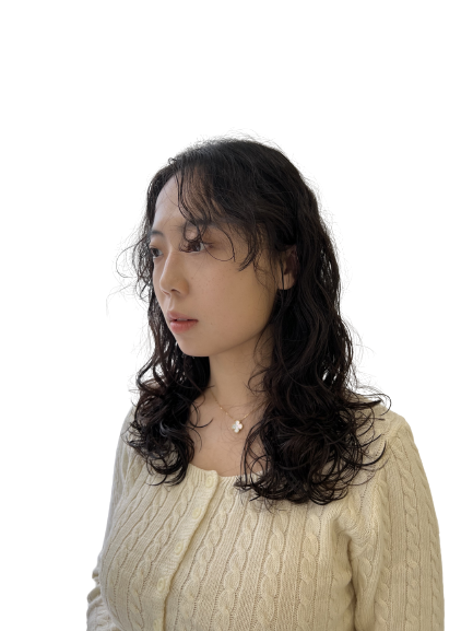 세미 히피펌 시술 후 볼륨